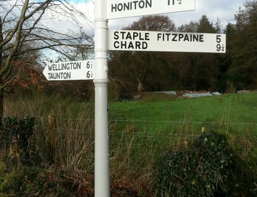 Somerset Fingerpost Restoration Project by West Country Blacksmiths