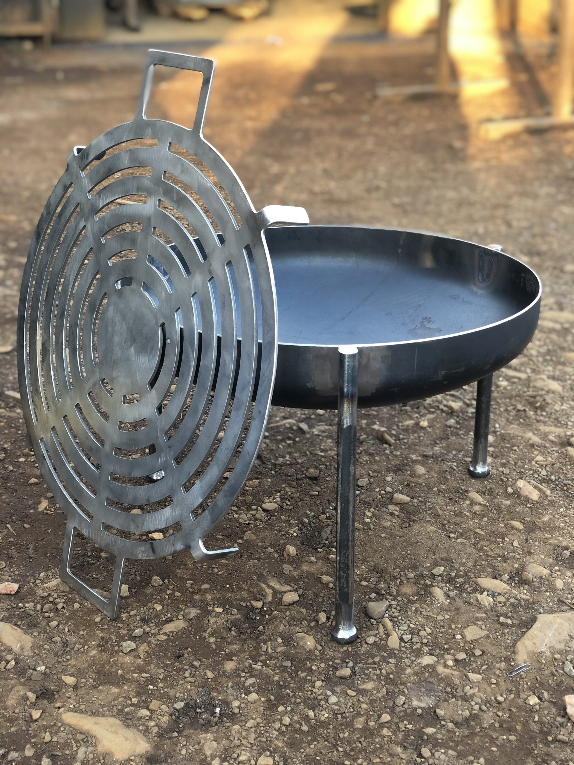 500mm Wide Fire Pit Ideal For Smaller, Heavy Duty Fire Pit Grill